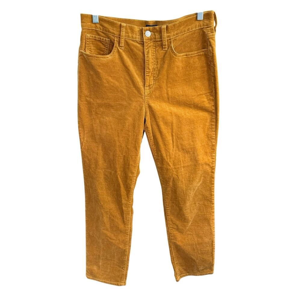 J. Crew Factory Rust Brown Straight Leg Pants